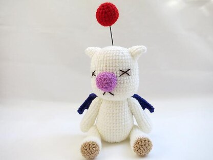 Amigurumi Final Fantasy X Moogle Doll