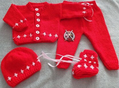 94. North Star Cardigan Set