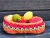 Tulip Stitch Oval Basket