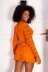 Orange Skirt & Top Set in Circulo Anne - Downloadable PDF