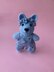 Crochet Blue Bear