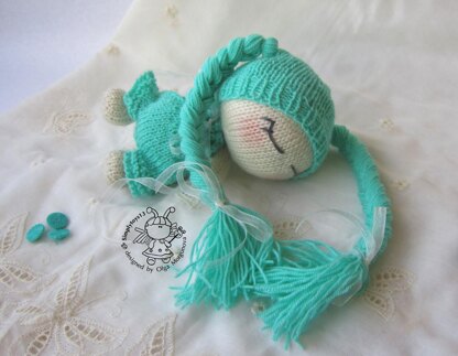 Pebble doll for sleep girl.