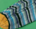 Chevron Block Socks - Free Knitting Pattern For Women in Paintbox Yarns Socks