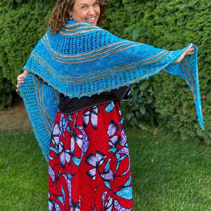 Chrysalis County Shawl