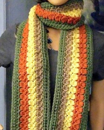 Cluster Stitch scarf