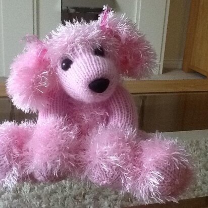 Toodles the Poodle - knitting pattern