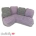 Super cute sofa set fashion doll furniture