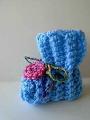 YT-Crochet Baby Booties