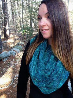 Trickle Shawl