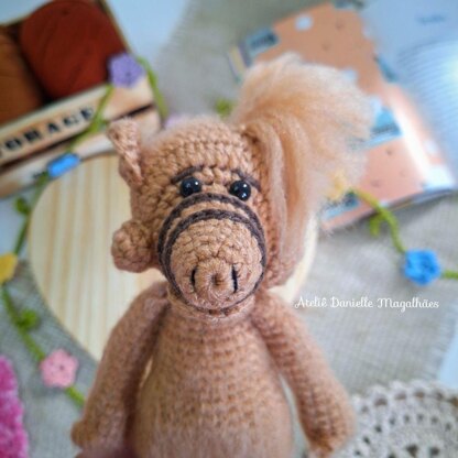 Alf, the alien Amigurumi Pattern