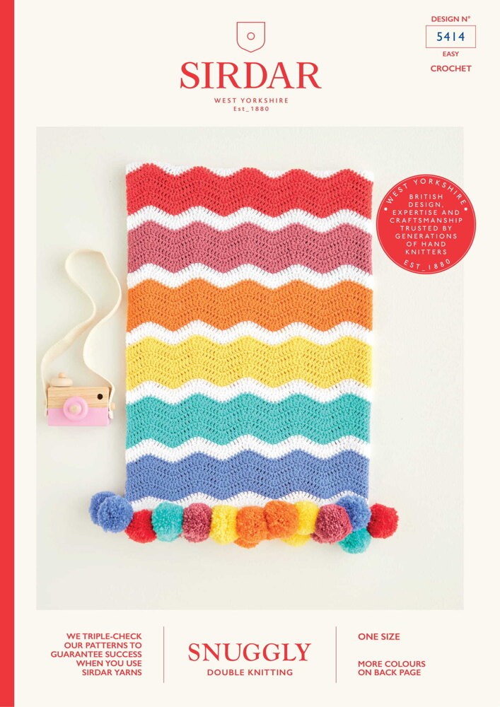 Rainbow chevron discount blanket crochet pattern