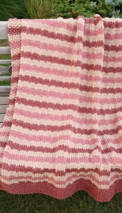 Slipstream Striped Blanket