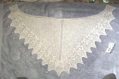 Snowdrop Shawlette