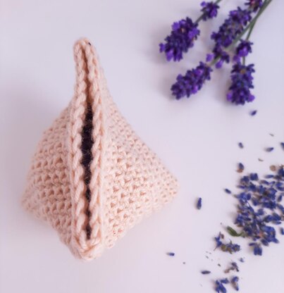 Crochet Lavender Bags