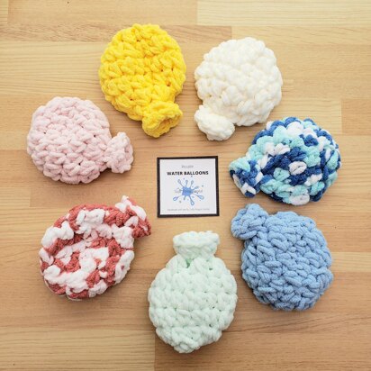 Reusable Crochet Water Balloons