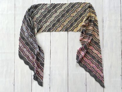 Polychromatic Shawl