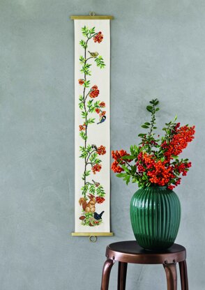 Permin Fall Cross Stitch Kit - 16x97cm