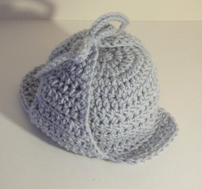Deerstalker Sherlock Holmes Hat - Newborn to Adult