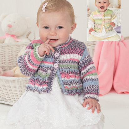 Cardigans in Sirdar Snuggly Baby Crofter DK - 1438 - Downloadable PDF