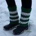 Welsh  Braided Leg Warmers