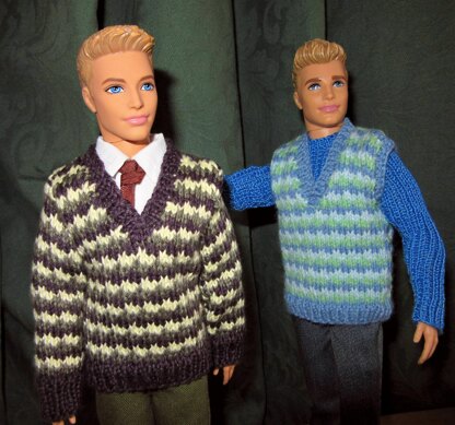 1:6th scale Mans Tweed Sweaters