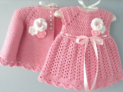 Newborn Baby Girl Clothes Baby Jacket Baby Dress PATTERN