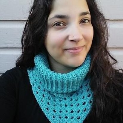 Ribbed Granny Stitch Cowl