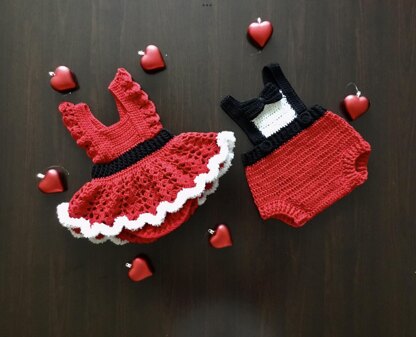 Santa Baby Girl & Boy Romper N 310