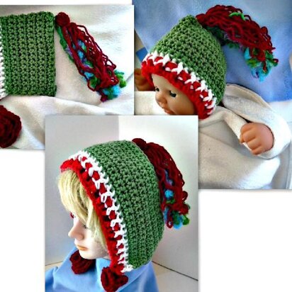 902-Christmas Pixie Hood