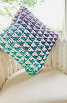 Chromatic Bliss Pillow Cover Pattern