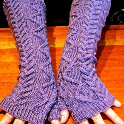 Langerhorn Long Fingerless Mitts