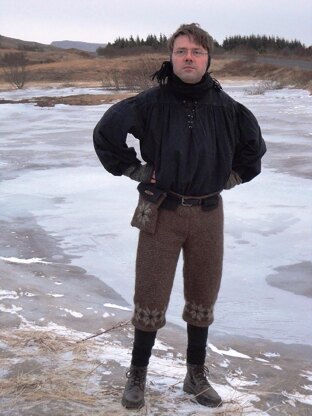 Viking Trousers with Belt Bag