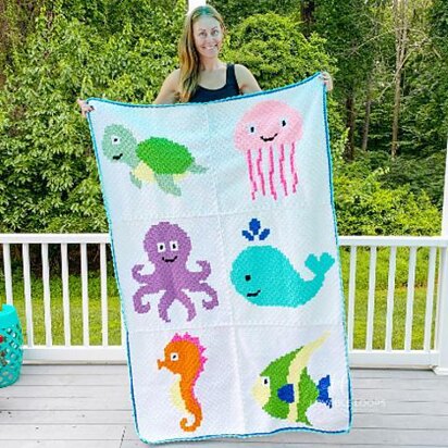 Ocean Animals Blanket