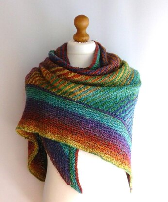 Cascade shawl 9