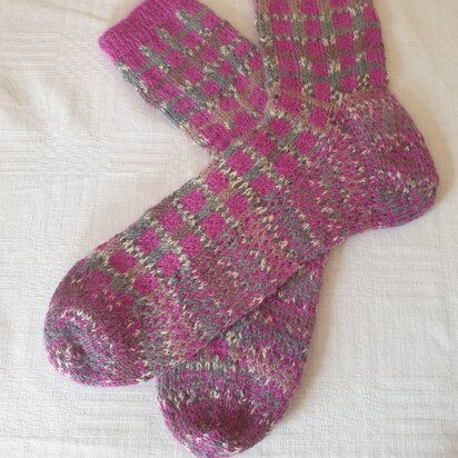 SOCK GEOMETRY: 'SQUARES'