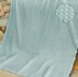 CROCHET Baby Blanket / Afghan - Pastel Aquamarine