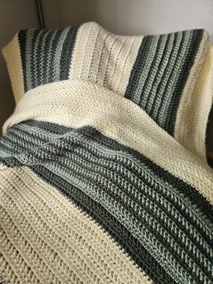 Striped Serenity Blanket