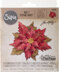 Sizzix Bigz Die W/Texture Fades By Tim Holtz - Layered Tattered Poinsettia 2.75"X6.625"