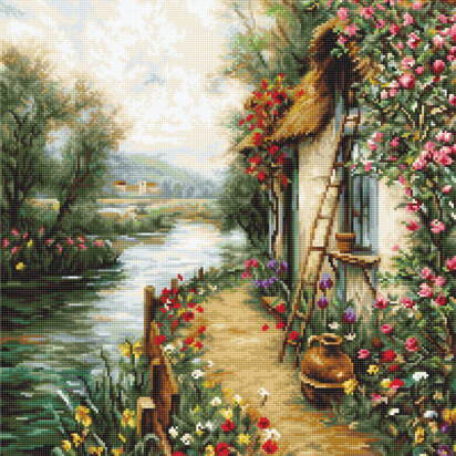 Luca-S Along the River Petit Point Tapestry Kit
