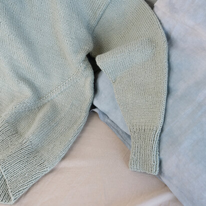 Blush Jumper in Rowan Cotton Wool (EN) - RB001-00004-ENP - Downloadable PDF