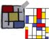 Mondrian Pot Holder