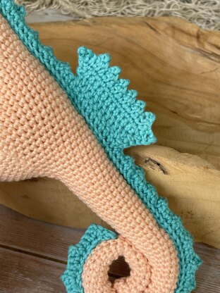 Yoyo the Seahorse Amigurumi