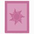 Sun Star blanket Knitting Pattern, Knit-Purl only