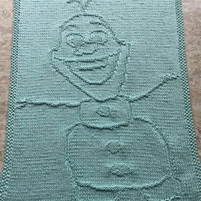 2021 Disney Olaf guest towel