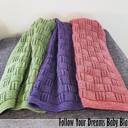 Follow Your Dreams Baby Blanket