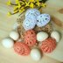 Lace Easter eggs Design set 2