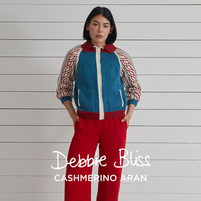 Debbie Bliss Anastasia Baseball Jacket PDF