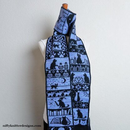 Mystic Cats Scarf