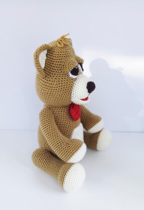 Crochet Toy Pattern Barney the Bear