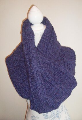 Aran Tweed. Wrap. Scarf. Afghan. Blanket